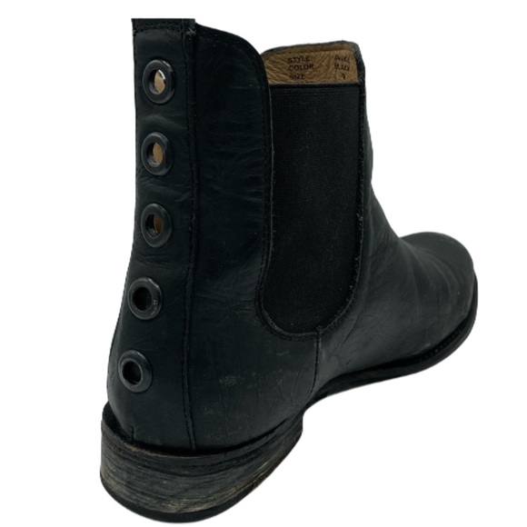 Free People Faryl Robin Women’s Black Size 10 Mountain Peaks Chelsea Boots - Picture 4 of 5